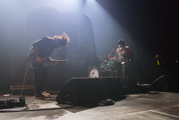 Death from above 1979 @ Ancienne Belgique Brussel, picture 3, photographed by Johan Van Buggenhout - FrontView Magazine