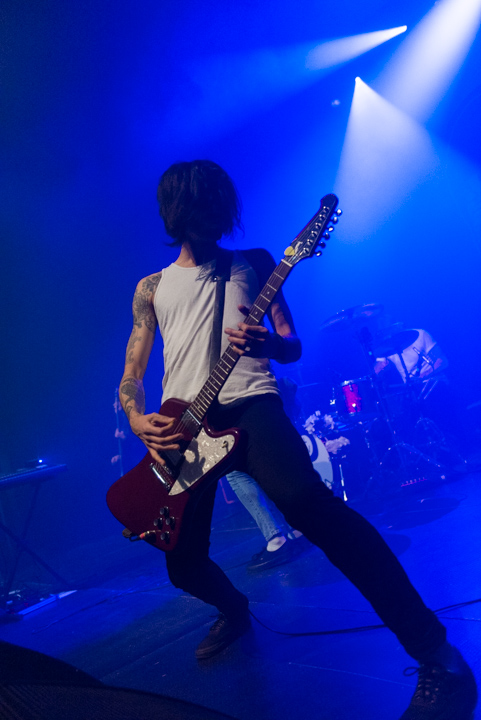 Turbowolf @ Ancienne Belgique Brussel, picture 8, photographed by Johan Van Buggenhout - FrontView Magazine