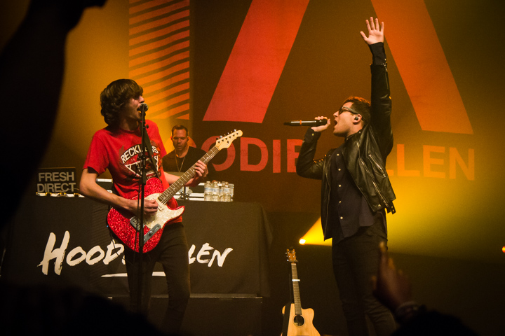 Hoodie Allen @ Ancienne Belgique, picture 8, photographed by Tom Stessens - FrontView Magazine