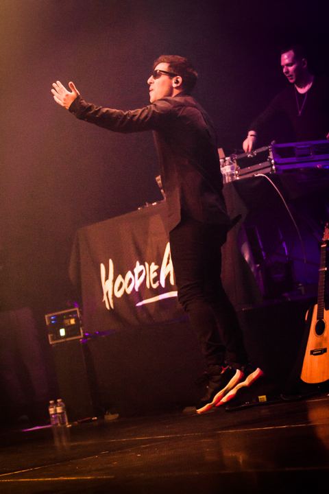Hoodie Allen @ Ancienne Belgique, picture 10, photographed by Tom Stessens - FrontView Magazine