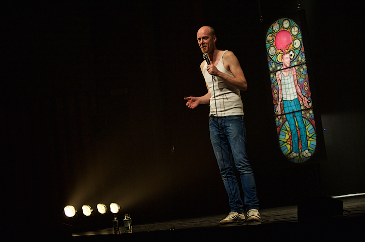 Steven Mahieu Maniak @ CC Merksem, picture 18, photographed by James Van Roosbroeck - FrontView Magazine