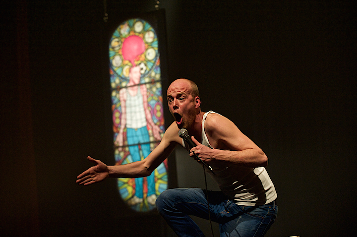 Steven Mahieu Maniak @ CC Merksem, picture 25, photographed by James Van Roosbroeck - FrontView Magazine