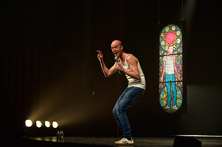 Steven Mahieu Maniak @ CC Merksem, picture 31, photographed by James Van Roosbroeck - FrontView Magazine