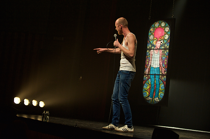 Steven Mahieu Maniak @ CC Merksem, picture 43, photographed by James Van Roosbroeck - FrontView Magazine