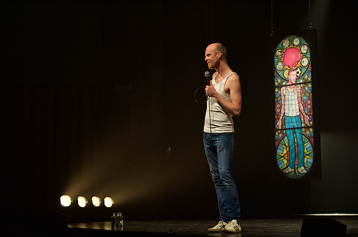 Steven Mahieu Maniak @ CC Merksem, picture 49, photographed by James Van Roosbroeck - FrontView Magazine