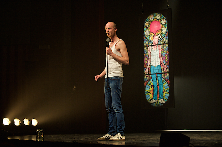Steven Mahieu Maniak @ CC Merksem, picture 50, photographed by James Van Roosbroeck - FrontView Magazine