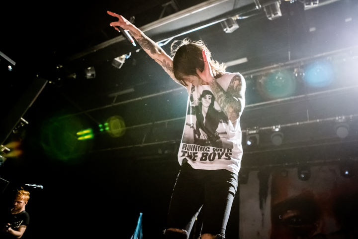 Blessthefall @ Trix, picture 3, photographed by Dorien Goetschalckx - FrontView Magazine