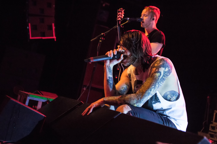 Blessthefall @ Trix, picture 5, photographed by Dorien Goetschalckx - FrontView Magazine