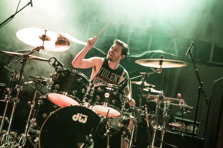 Blessthefall @ Trix, picture 6, photographed by Dorien Goetschalckx - FrontView Magazine