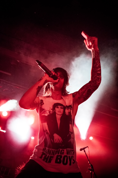 Blessthefall @ Trix, picture 8, photographed by Dorien Goetschalckx - FrontView Magazine