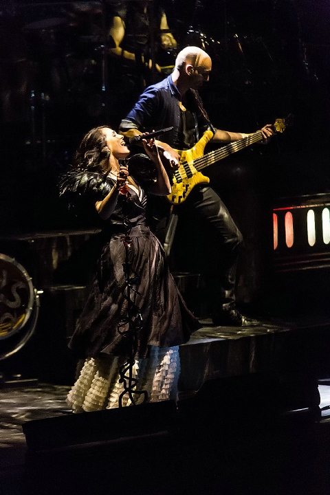 Within Temptation @ Muziekgebouw Frits Philips (Eindhoven), picture 11, photographed by Edwin Houdevelt - FrontView Magazine