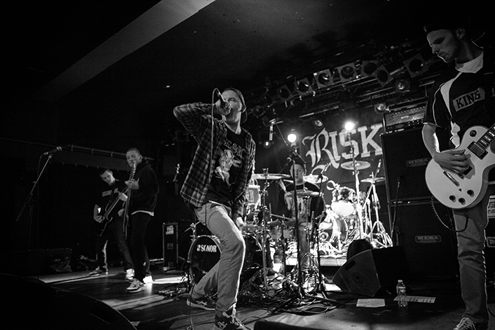 Risk It!, Redemption Denied, Blind Beliefs, Nails, Terror @ Muziekodroom, foto 1, foto's door Kristof Hayen - FrontView Magazine