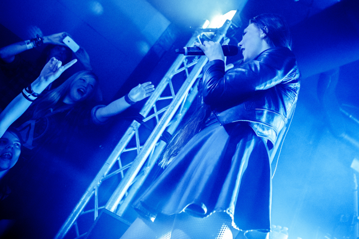 Amaranthe @ Biebob, foto 13, foto's door Dorien Goetschalckx - FrontView Magazine