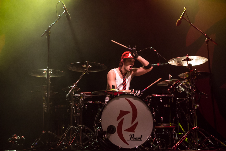 Halestorm @ Trix, foto 4, foto's door Dorien Goetschalckx - FrontView Magazine