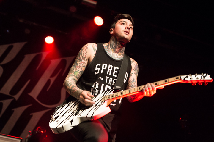 Pierce The Veil @ Trix, picture 5, photographed by Dorien Goetschalckx - FrontView Magazine