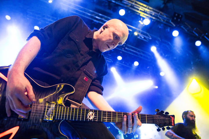 Devin Townsend Project @ Effenaar, picture 5, photographed by Dorien Goetschalckx - FrontView Magazine