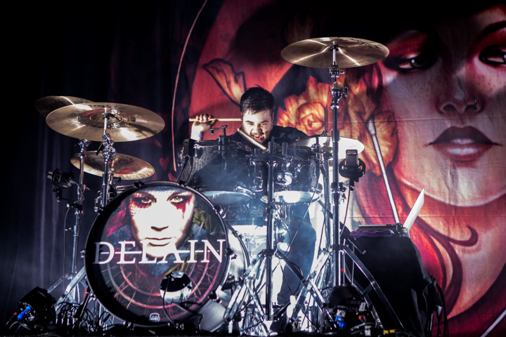 Delain @ Dynamo, picture 2, photographed by Dorien Goetschalckx - FrontView Magazine