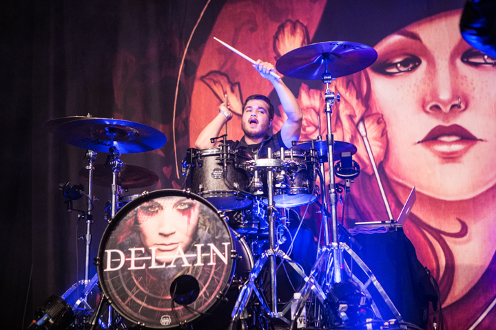 Delain @ Dynamo, picture 7, photographed by Dorien Goetschalckx - FrontView Magazine