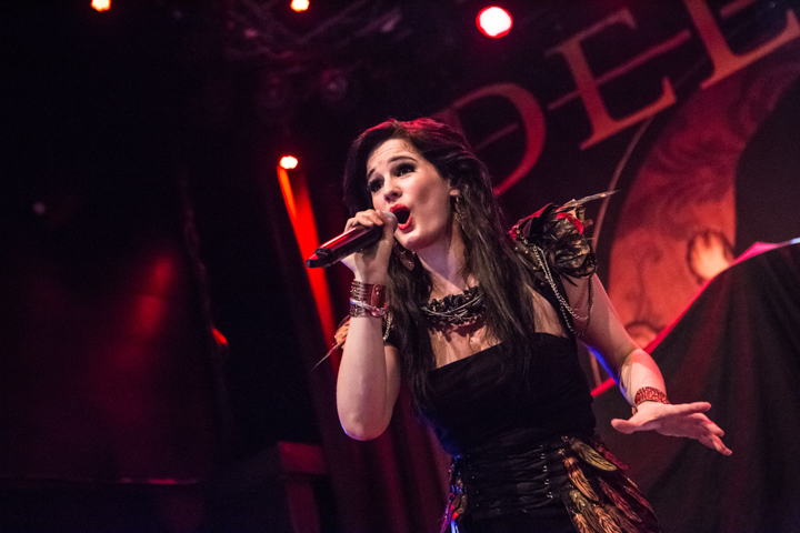 Xandria @ Dynamo, picture 2, photographed by Dorien Goetschalckx - FrontView Magazine