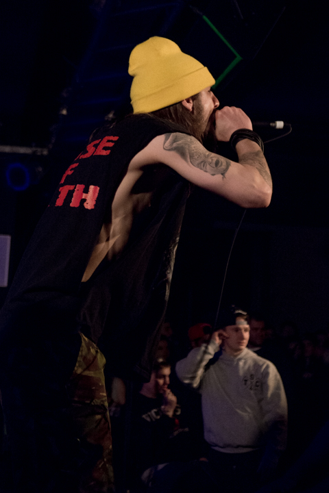Taste Of Anarchy (Desolated,Cruel Hand, Lionheart,Nasty) @ Trix Club, foto 1, foto's door Erwin Evrard - FrontView Magazine
