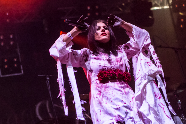 Lacuna Coil @ Paaspop 2015, picture 5, photographed by Dorien Goetschalckx - FrontView Magazine