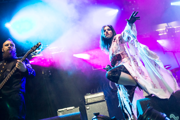Lacuna Coil @ Paaspop 2015, picture 8, photographed by Dorien Goetschalckx - FrontView Magazine