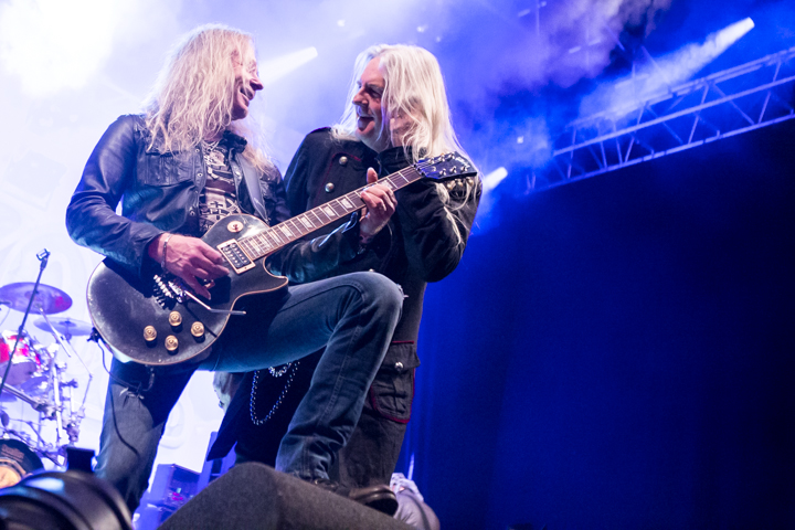 Saxon @ Paaspop 2015, foto 11, foto's door Dorien Goetschalckx - FrontView Magazine