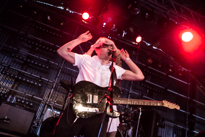 July Talk @ Paaspop 2015, picture 8, photographed by Dorien Goetschalckx - FrontView Magazine