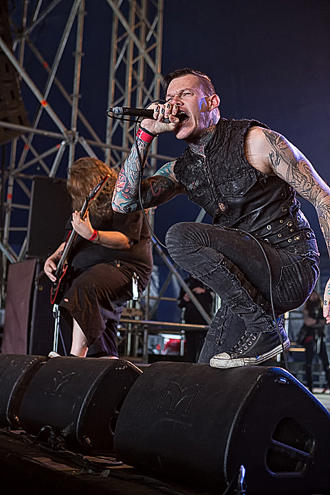 Carnifex @ GroezRock 2015, foto 3, foto's door Edwin Houdevelt - FrontView Magazine