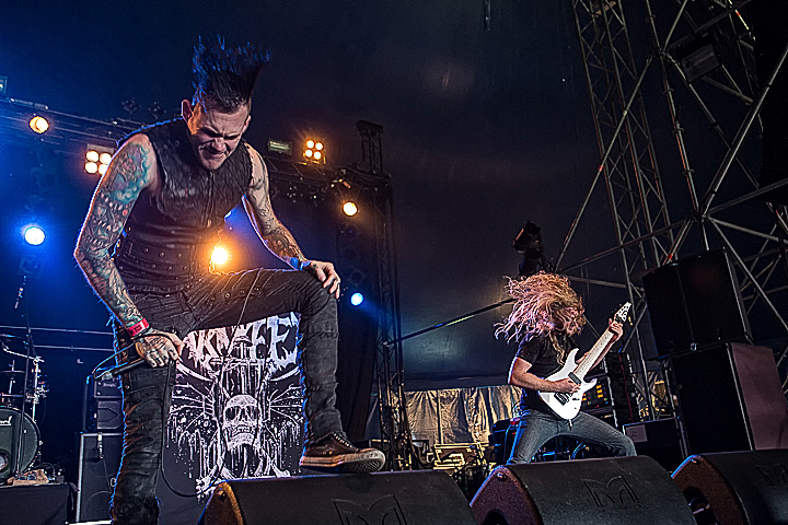 Carnifex @ GroezRock 2015, foto 7, foto's door Edwin Houdevelt - FrontView Magazine