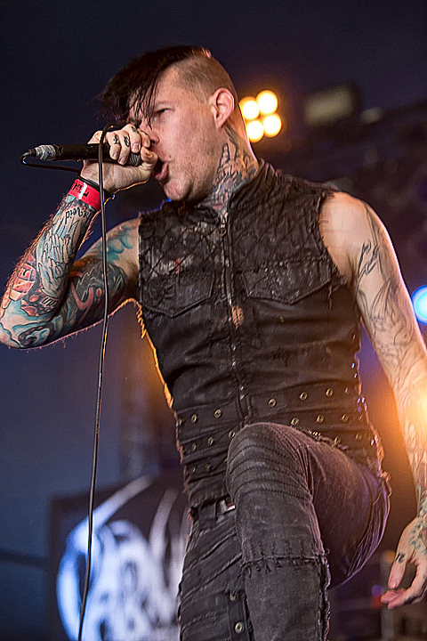 Carnifex @ GroezRock 2015, foto 9, foto's door Edwin Houdevelt - FrontView Magazine