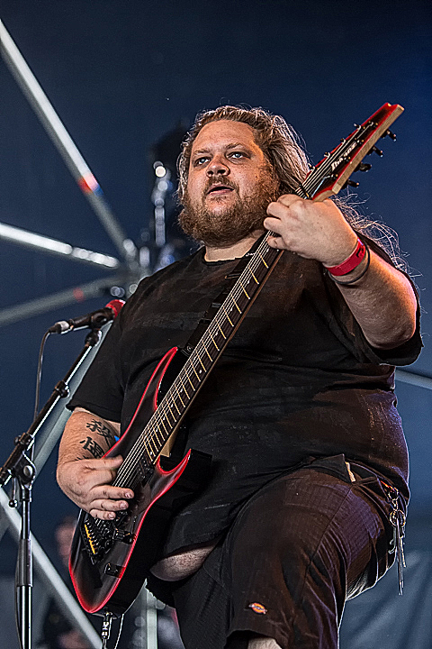 Carnifex @ GroezRock 2015, foto 11, foto's door Edwin Houdevelt - FrontView Magazine