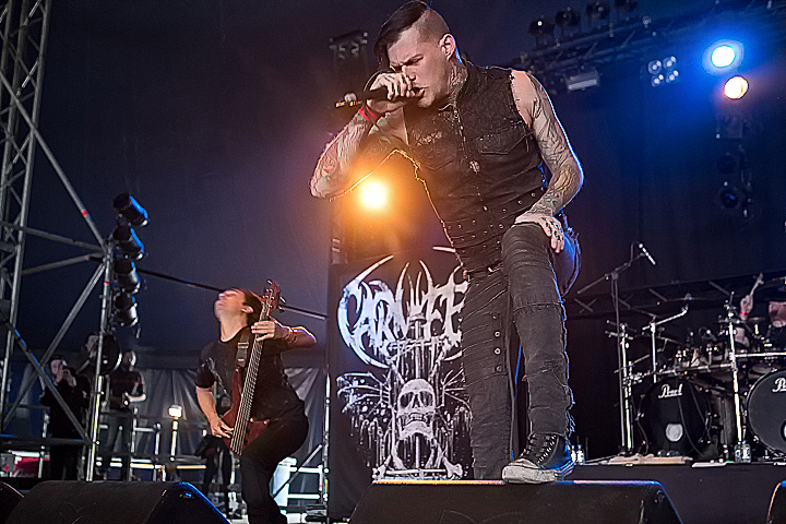Carnifex @ GroezRock 2015, foto 12, foto's door Edwin Houdevelt - FrontView Magazine