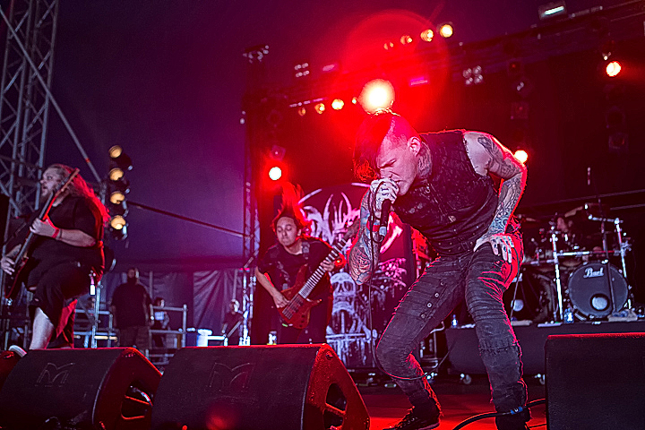 Carnifex @ GroezRock 2015, foto 15, foto's door Edwin Houdevelt - FrontView Magazine