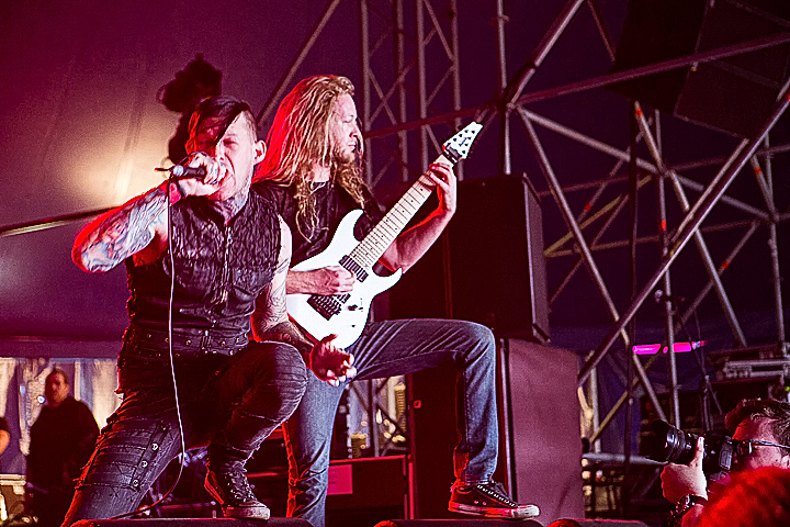Carnifex @ GroezRock 2015, foto 19, foto's door Edwin Houdevelt - FrontView Magazine