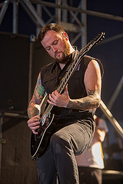 Whitechapel @ GroezRock 2015, picture 11, photographed by Edwin Houdevelt - FrontView Magazine