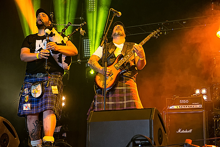 The Real McKenzies @ GroezRock 2015, picture 1, photographed by Edwin Houdevelt - FrontView Magazine