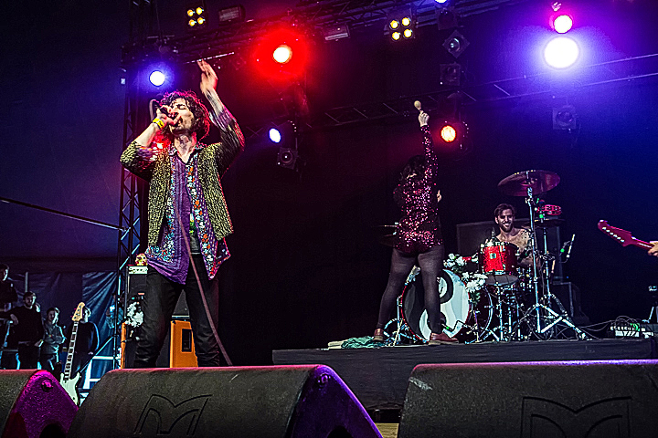 Turbowolf @ GroezRock 2015, picture 14, photographed by Edwin Houdevelt - FrontView Magazine