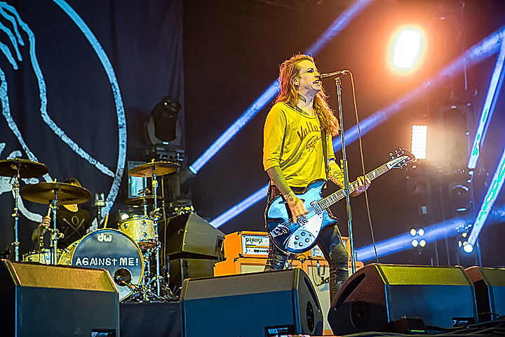 Against Me! @ GroezRock 2015, picture 3, photographed by Edwin Houdevelt - FrontView Magazine