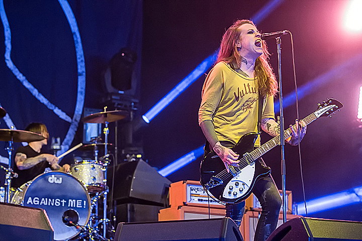 Against Me! @ GroezRock 2015, picture 5, photographed by Edwin Houdevelt - FrontView Magazine
