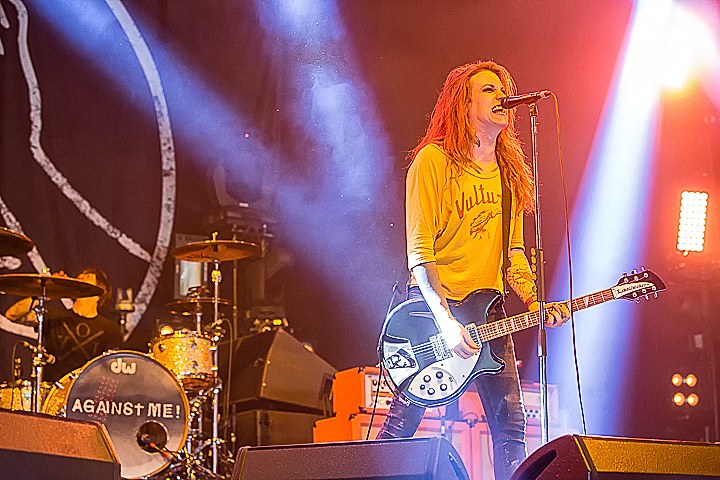 Against Me! @ GroezRock 2015, picture 11, photographed by Edwin Houdevelt - FrontView Magazine