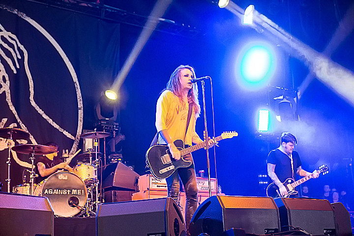 Against Me! @ GroezRock 2015, picture 12, photographed by Edwin Houdevelt - FrontView Magazine