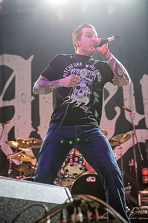 Atreyu @ GroezRock 2015, picture 2, photographed by Edwin Houdevelt - FrontView Magazine
