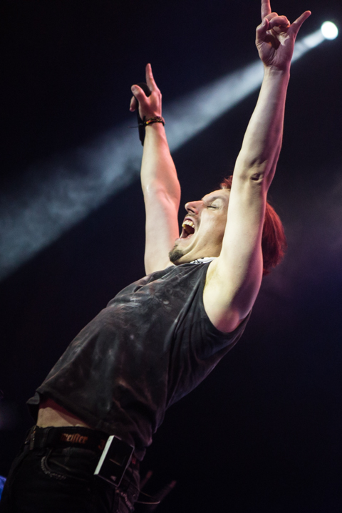 Sonata Arctica @ Effenaar, picture 9, photographed by Dorien Goetschalckx - FrontView Magazine