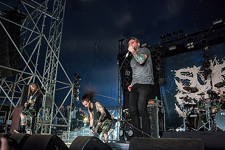 Suicide Silence @ GroezRock 2015, foto 3, foto's door Edwin Houdevelt - FrontView Magazine