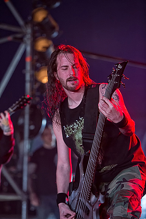 Suicide Silence @ GroezRock 2015, foto 9, foto's door Edwin Houdevelt - FrontView Magazine