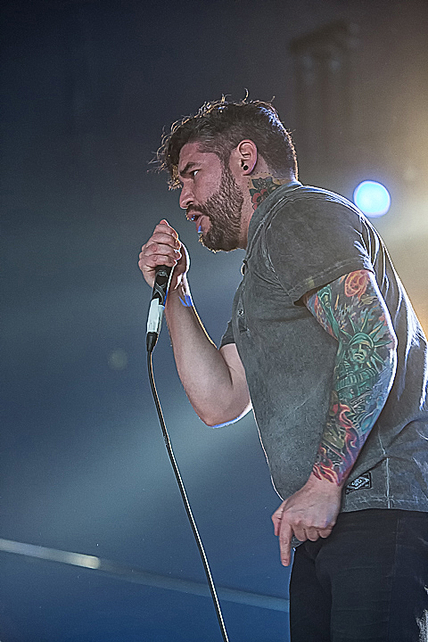 Suicide Silence @ GroezRock 2015, foto 14, foto's door Edwin Houdevelt - FrontView Magazine