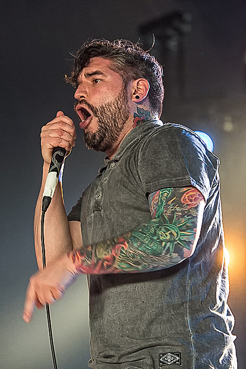 Suicide Silence @ GroezRock 2015, foto 15, foto's door Edwin Houdevelt - FrontView Magazine
