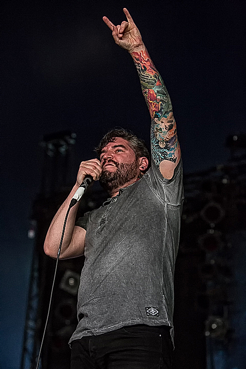 Suicide Silence @ GroezRock 2015, foto 20, foto's door Edwin Houdevelt - FrontView Magazine