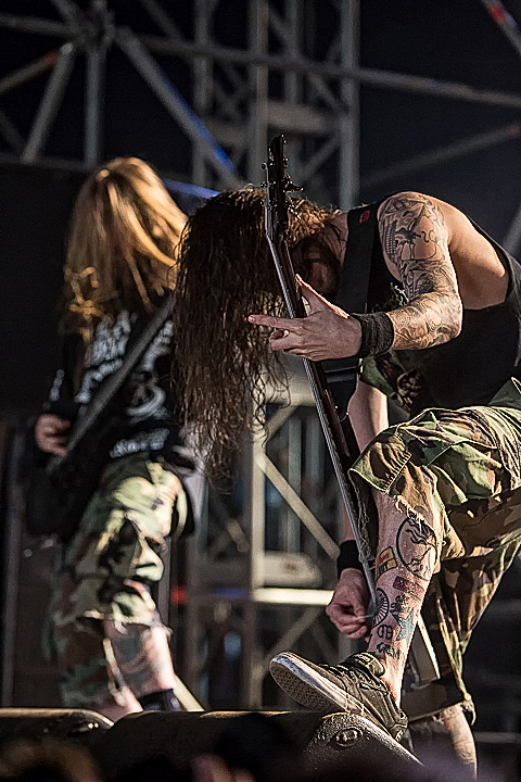 Suicide Silence @ GroezRock 2015, foto 21, foto's door Edwin Houdevelt - FrontView Magazine